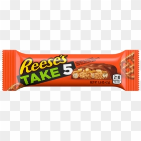 Reese"s Take5 Candy Bar - Reese's Peanut Butter Cups, HD Png Download - candy bars png