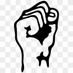 Raised Fist Clipart, HD Png Download - action png