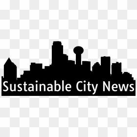 Sustainable City News - Silhouette, HD Png Download - los angeles skyline silhouette png