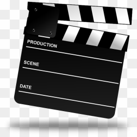 Action Board Clipart Png Free Download Movie Clapper - Movie Clapper Board Gif, Transparent Png - action png