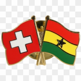 Ghana Friendship Flag Pin, Badge, HD Png Download - ghana flag png