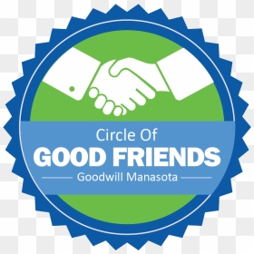 Circle Of Good Friends - Good Friends Logo, HD Png Download - goodwill logo png