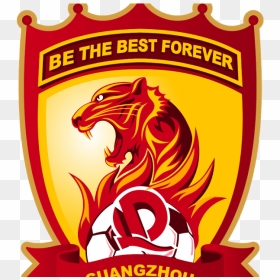 Guangzhou Evergrande Football Club Logo Vector - Guangzhou Evergrande Fc, HD Png Download - football vector png