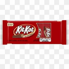 Kit Kat, Crisp Wafer Milk Chocolate Candy Bars Snack - Kit Kat 5 Pack, HD Png Download - candy bars png