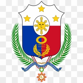 Coat Of Arms Of The Philippines, HD Png Download - philippines flag png
