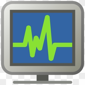 Clipart - Network Monitor System Icon, HD Png Download - monitor icon png