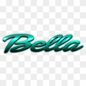 Bella Name Logo Png - Graphic Design, Transparent Png - bella png
