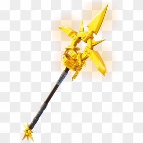 Skin Oro - Fortnite Oro Skin Pickaxe, HD Png Download - scepter png