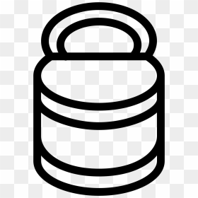 Tin Can Icon - Clipart Conserve, HD Png Download - tin can png