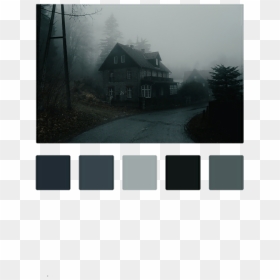 Blue, Chic, And Color Image - Cottage, HD Png Download - fog overlay png