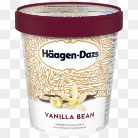 Transparent Vanilla Bean Png - Vanilla Bean Ice Cream Haagen Dazs, Png Download - vanilla bean png