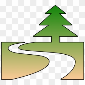 Highway Clipart Pathway - Trail Clip Art, HD Png Download - pathway png