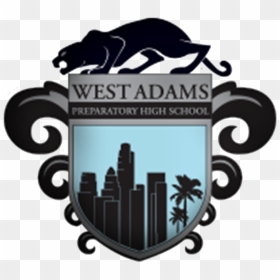 West Adams Panthers - West Adams Preparatory High School, HD Png Download - los angeles skyline silhouette png