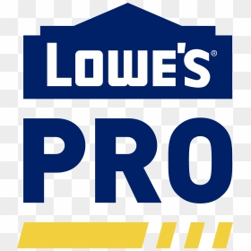 Lowe"s Home Improvement - Lowes For Pros Logo, HD Png Download - lowe's logo png