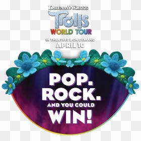 Trolls World Tour Lays - Fête De La Musique, HD Png Download - trolls movie png