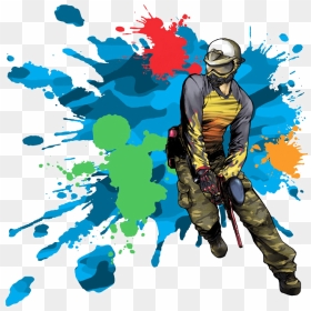 Paintball Party, HD Png Download - paintball png