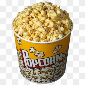 Movie Popcorn, HD Png Download - popcorn clipart png