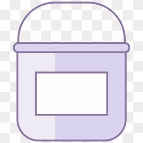 Paint Bucket With Label Icon, HD Png Download - paint bucket png