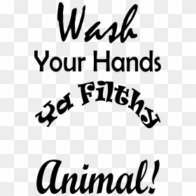Wash Your Hands Pallet Sign - Calligraphy, HD Png Download - bathroom png