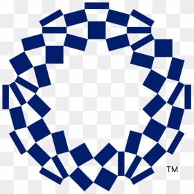 O Like Shape Checkered Olympics Logo - Tokyo Olympics Logo Png, Transparent Png - tokyo png