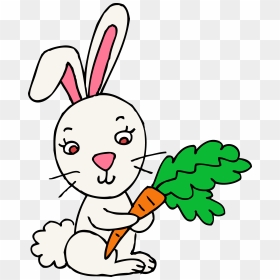 Art Easter Cliparts - Rabbit Clipart, HD Png Download - easter clipart png