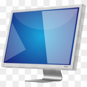 Lcd Screen Download Icon - Monitor Clipart, HD Png Download - monitor icon png