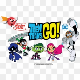 Sonic Wacky Pack Teen Titans Go, HD Png Download - teen titans png