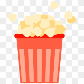 Popcorn Snack Food Clipart - ポップコーン イラスト 素材 無料, HD Png Download - popcorn clipart png