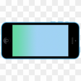 Iphone 5c Mockup Generator - スマートフォン イラスト, HD Png Download - iphone outline png