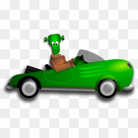 Transparent Car Clipart - Png Transparent Driving Car Cartoon Png, Png Download - racecar png
