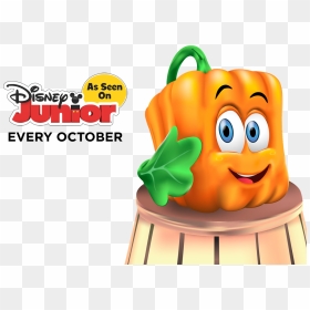 Disney Junior, HD Png Download - pumpkin outline png