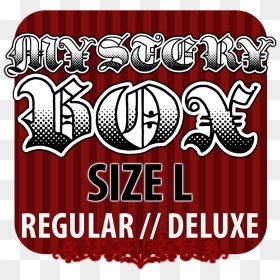 Size L Mystery Box - Illustration, HD Png Download - mystery box png