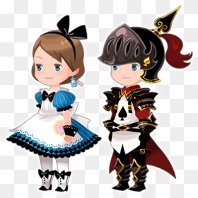 Avatar Parts Alice In Black / Playing Card Alice In - Alice In Wonderland Khux, HD Png Download - alice png