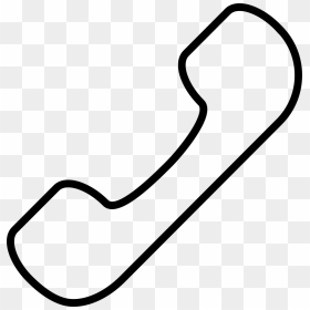 Telephone Outline Png - Phone Icon Outline Png, Transparent Png - phone outline png