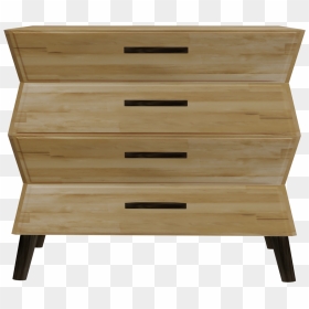 Pine Wood Dresser Modern 3d Front - Chest Of Drawers, HD Png Download - dresser png