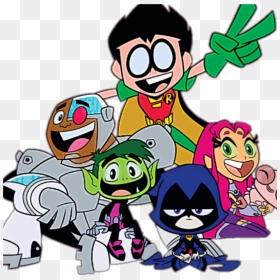 Robin Teen Titans Go Teenage, HD Png Download - teen titans png