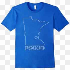 Minnesota Proud Outline - Horny Shirt, HD Png Download - minnesota outline png