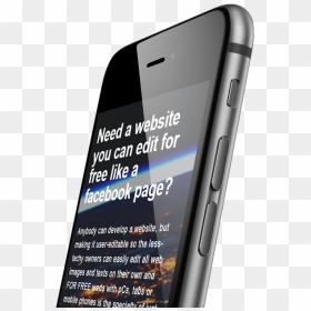Outline Free Html5 Responsive Bootstrap Template - Samsung Galaxy, HD Png Download - phone outline png