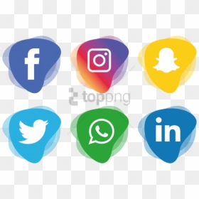 Transparent Amazing Race Clipart - Transparent Background Social Media Icons Png, Png Download - instagram icon png transparent background