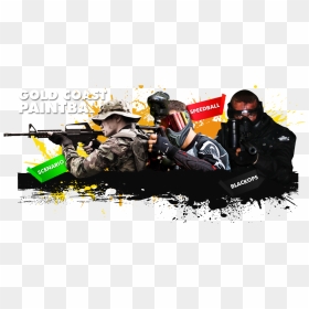 Gold Coast Paintball - Paintball, HD Png Download - paintball png