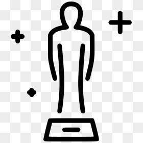 Oscar Human Icon Free Download Oscar Face Svg Png Oscar - Award Nominee Icon Png, Transparent Png - human icon png