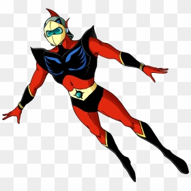 Grendizer Character Flying Clip Arts - Ufo Robot Grendizer Characters, HD Png Download - flying png