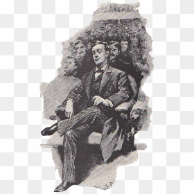 Illustration Sherlock Holmes Strand Magazine, HD Png Download - sherlock holmes png