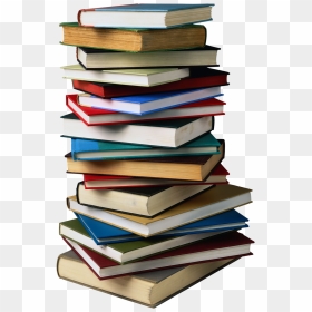 Book Library Stack Bellaire City Library Central Library - Stack Of Books Transparent Background, HD Png Download - textbook png