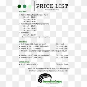 Price List - Bell Canada, HD Png Download - page peel png