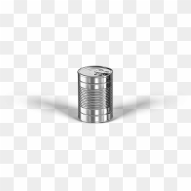 Silver, HD Png Download - tin can png