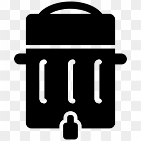 Trash Can, HD Png Download - trash can icon png