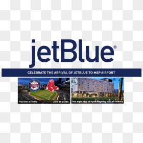 Jetblue Arrives At Msp - Jet Blue Airways Logo, HD Png Download - jetblue logo png