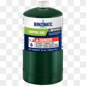 Bernzomatic Propane Tc Camping Cylinder - Bernzomatic Propane Tank, HD Png Download - flames .png