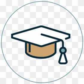 Transparent Graduation Hat Icon Png - Figuras Geometricas Para Armar Esfera, Png Download - graduation cap icon png